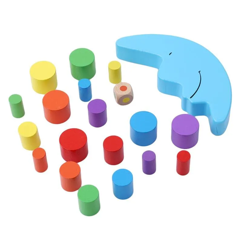 Colorful Moon Balancing Toy