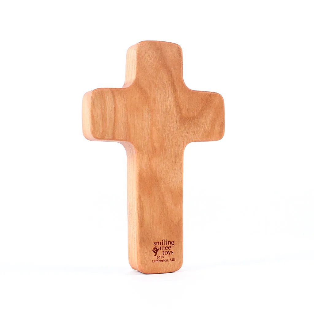 Cross Wooden Toy Rattle