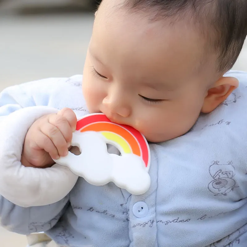 Custom Rainbowl Silicone Teether