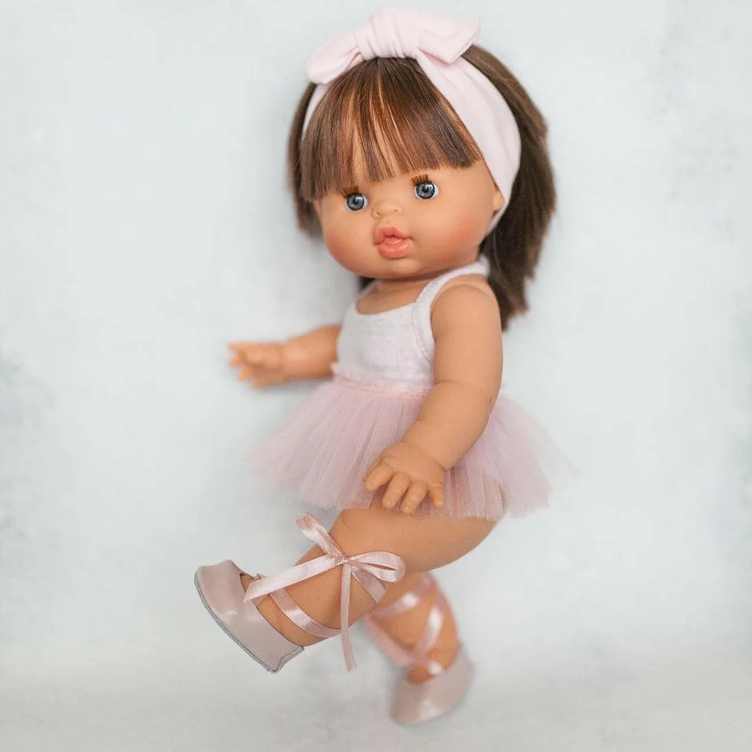 Doll Ballerina "Pointe" Shoes