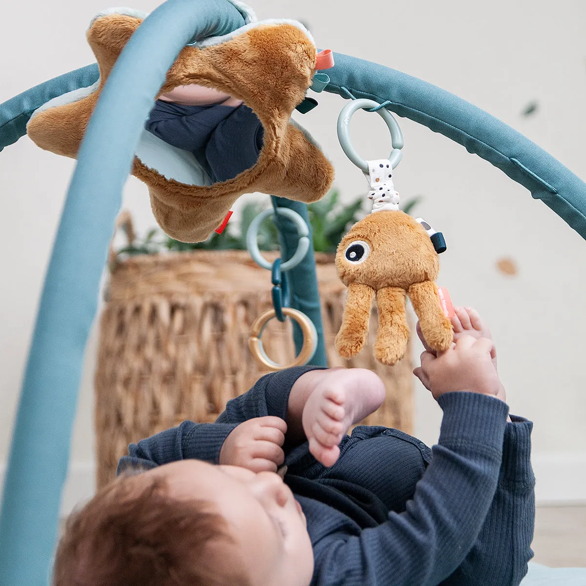 Done by Deer, Activity Play Mat Sea friends Blue