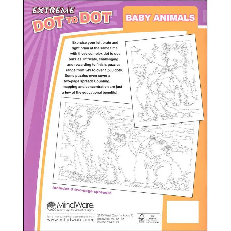 Extreme Dot to Dot: Baby Animals