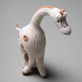 Giraffe Baby Toy - Organic Newborn Rattle