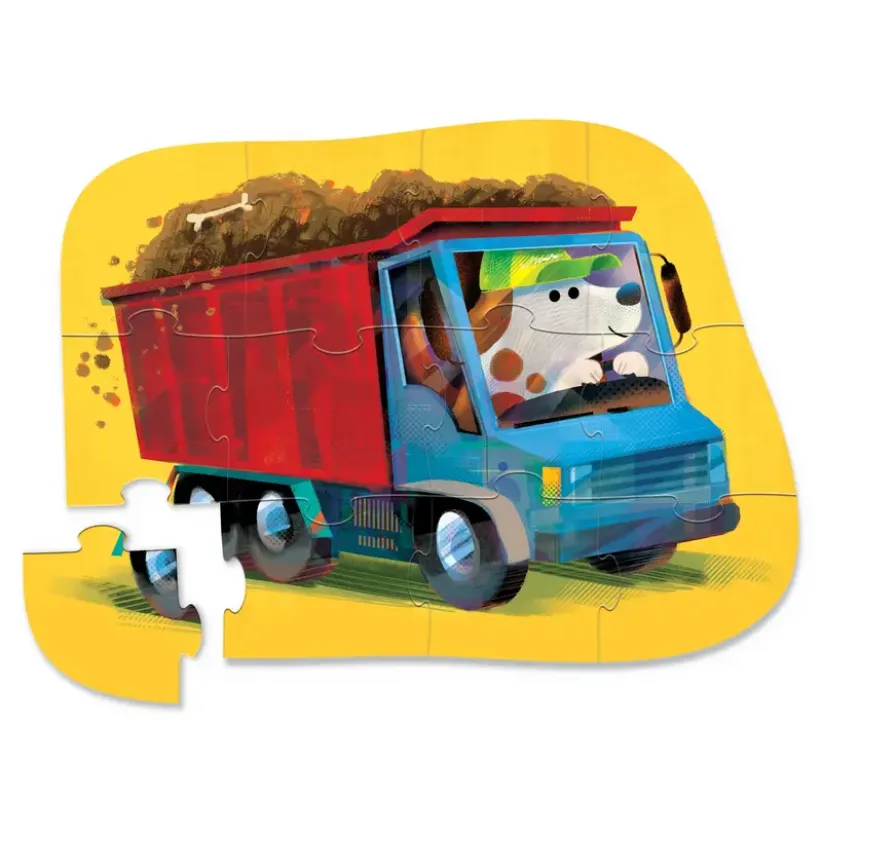 Go Big Dog 12 Piece Mini Puzzle