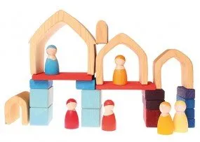 Grimm's Spiel and Holz Stacking House, natural