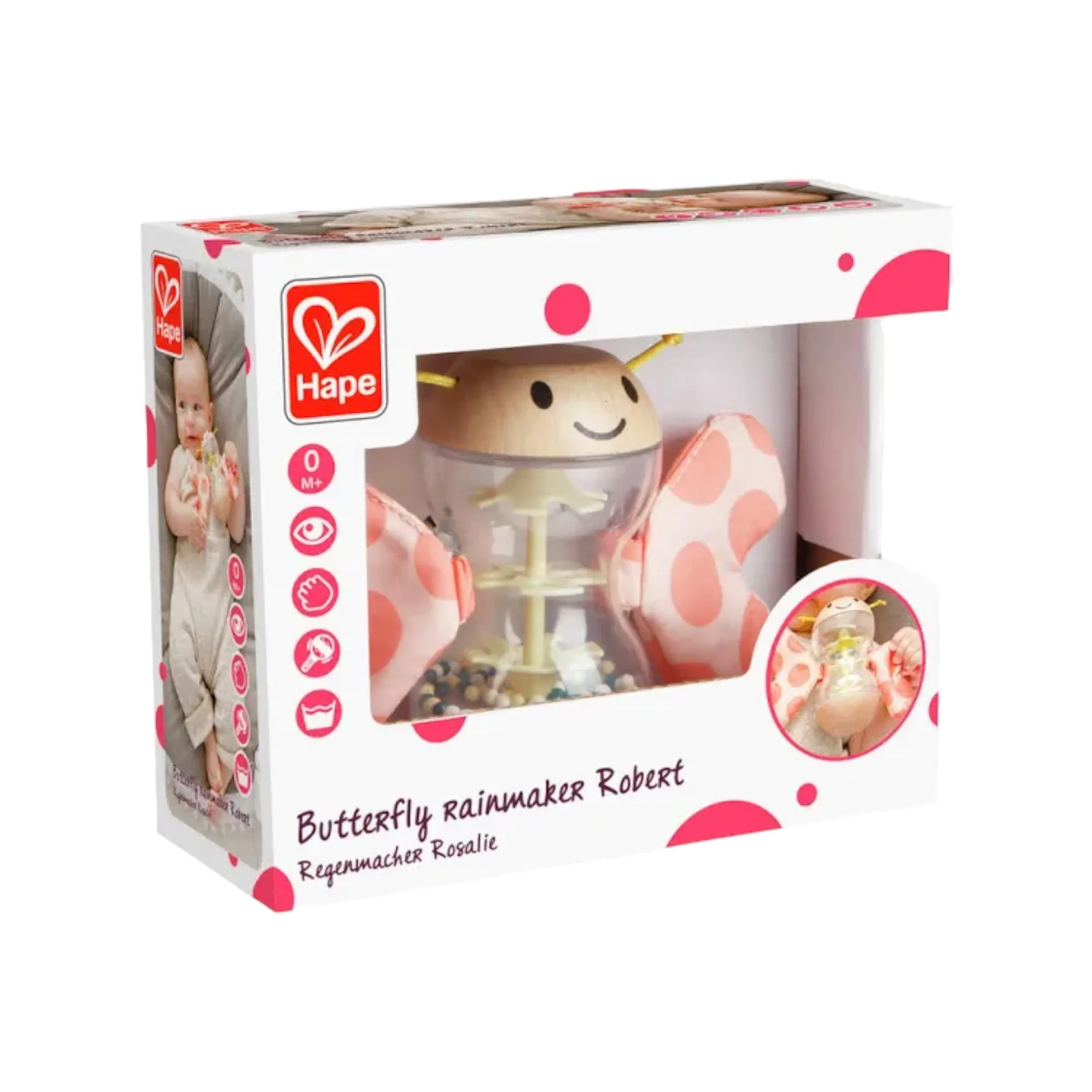 Hape Butterfly Rainmaker Robert Rattle