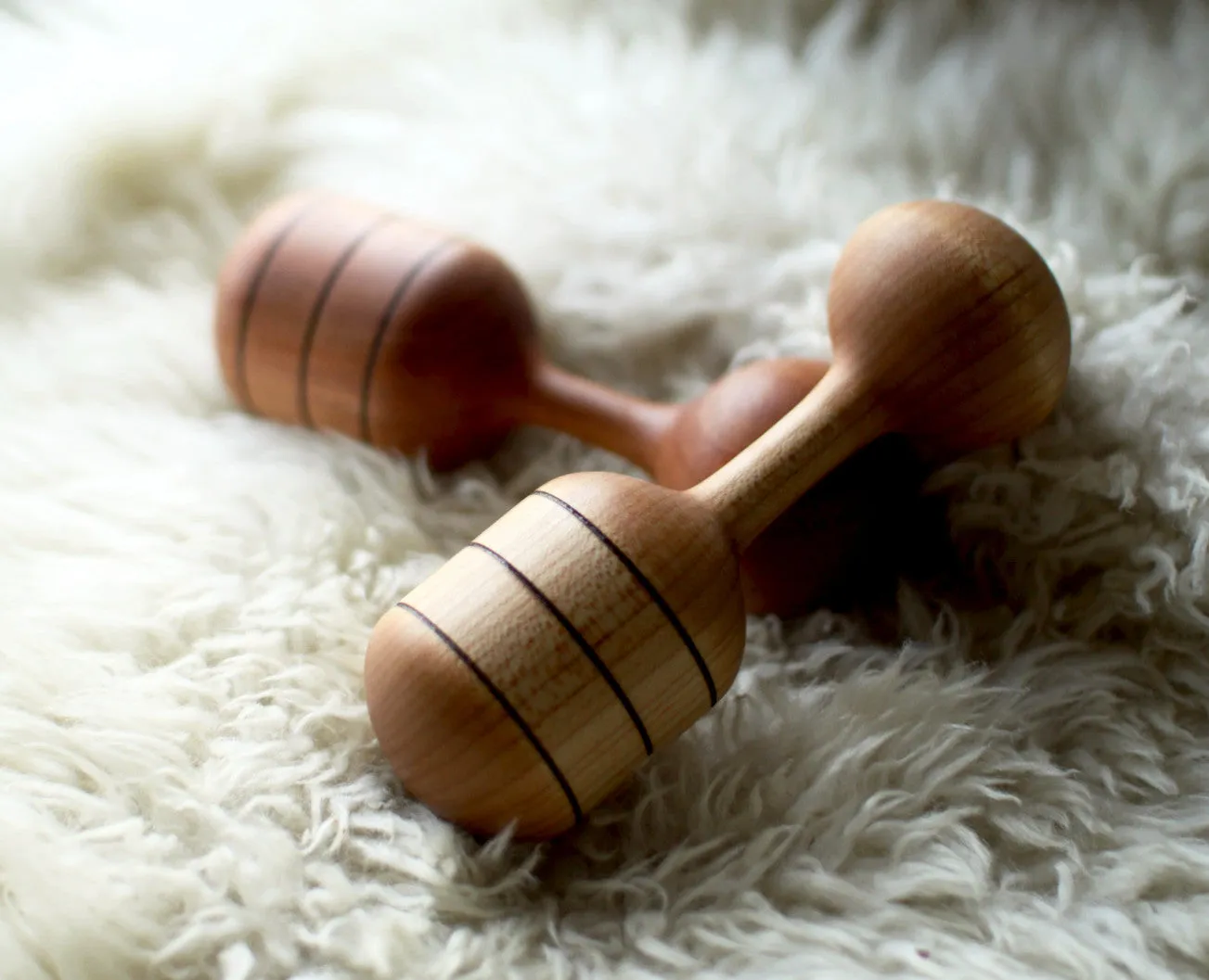Heirloom Wood Rattle