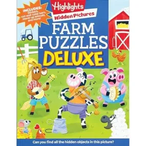 Highlights Hidden Pictures Farm Puzzles Deluxe