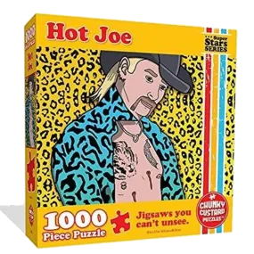 Hot Joe Tiger King Jigsaw Puzzle 1000ct Piece Premium Quality Pop Culture