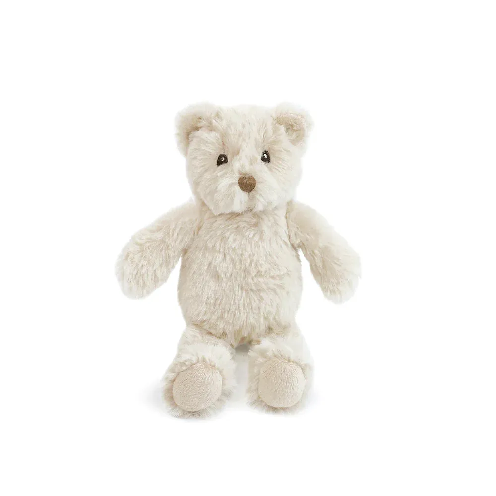 Huggie Bear Plush Rattle- 2PC Set