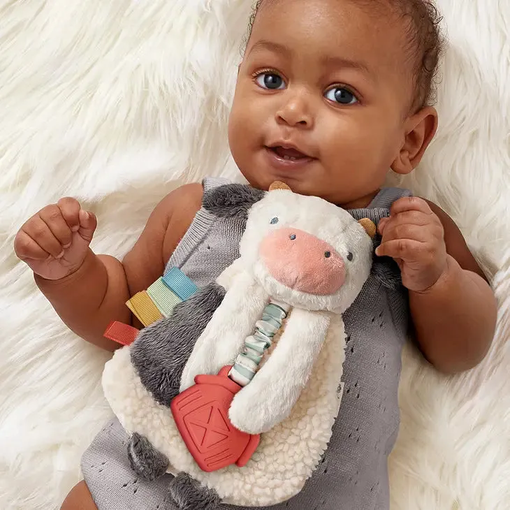 Itzy Friends Plush Lovey - Carmen Cow