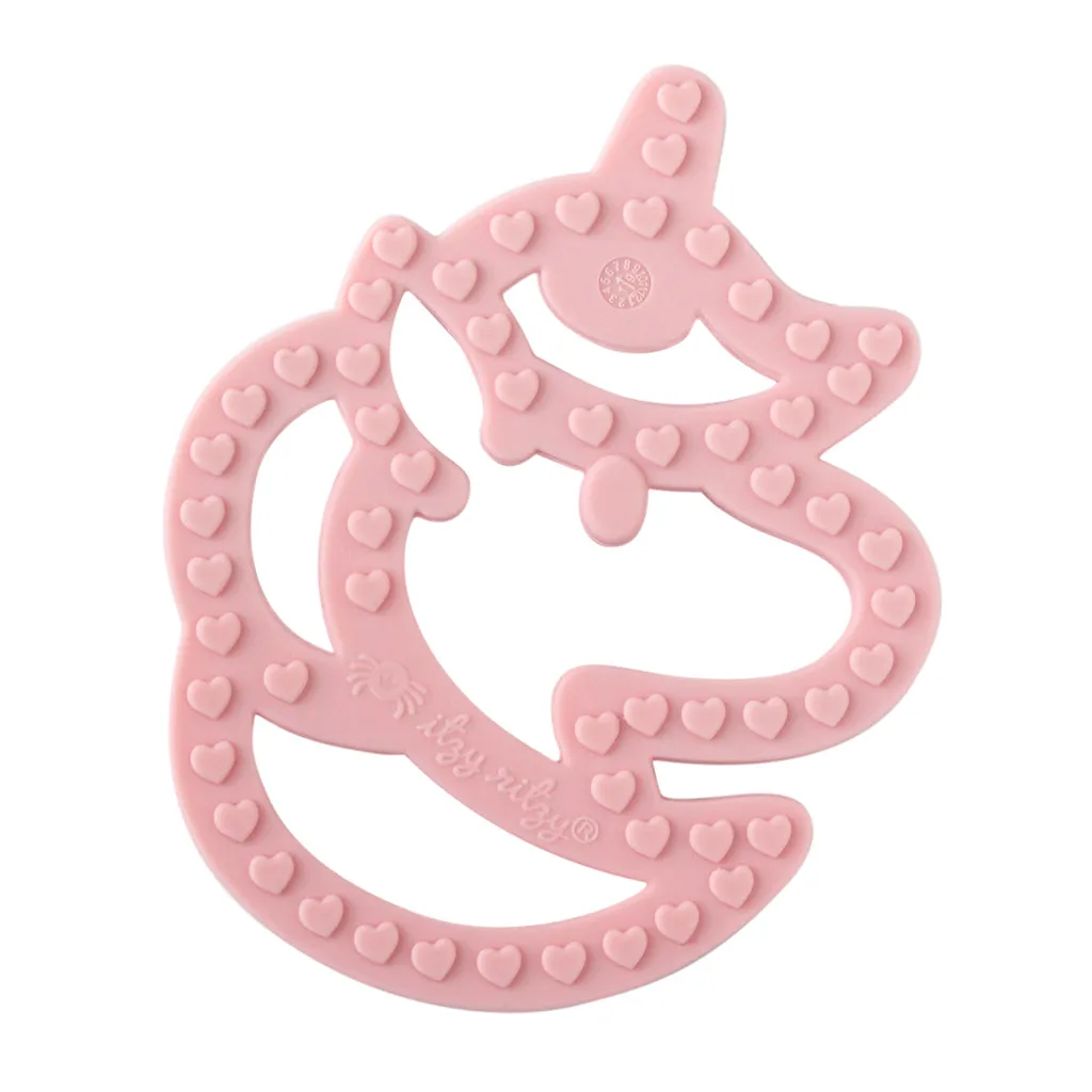 Itzy Ritzy Silicone Teether - Pink Unicorn