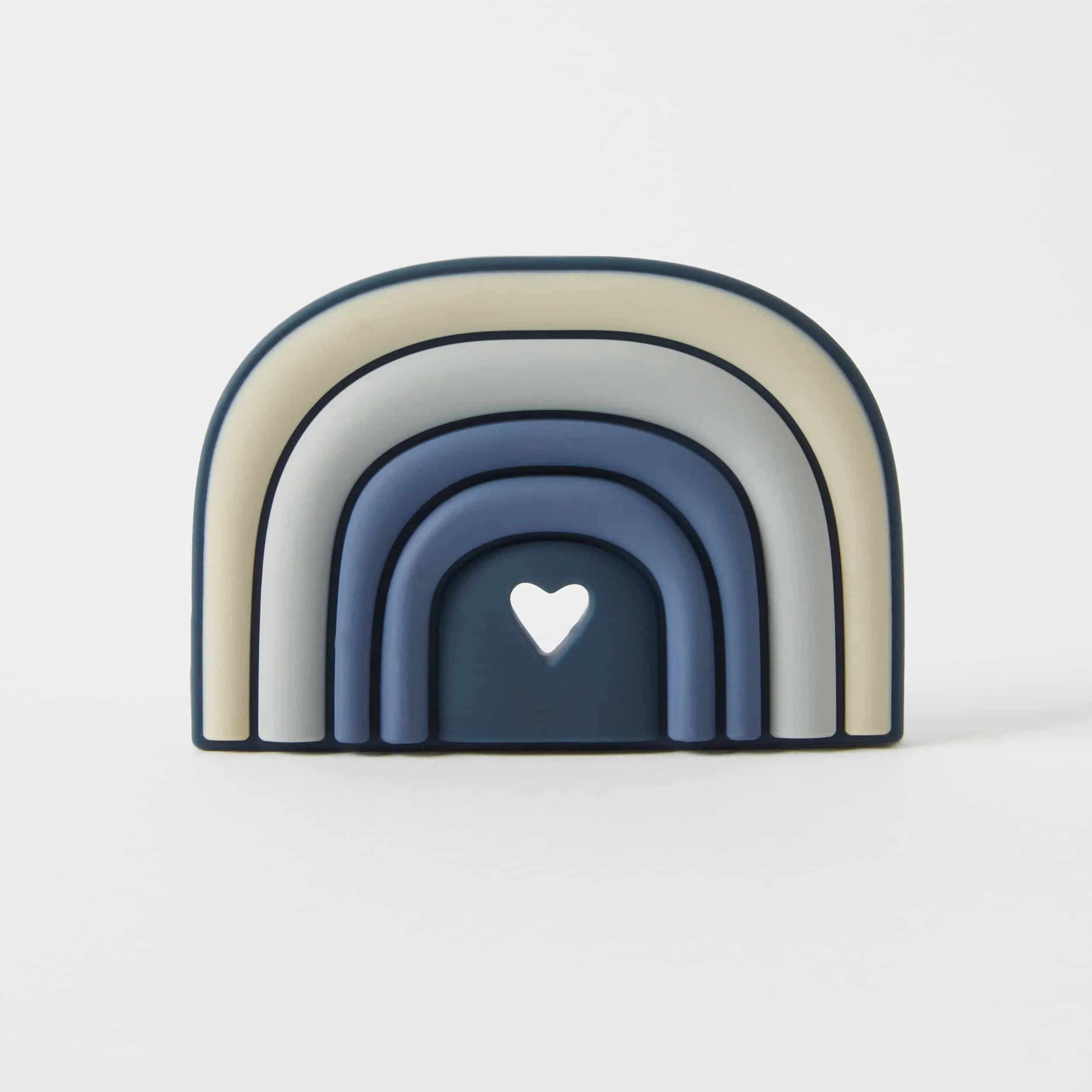 Juni Silicone Rainbow Teether - Blue