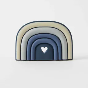 Juni Silicone Rainbow Teether - Blue