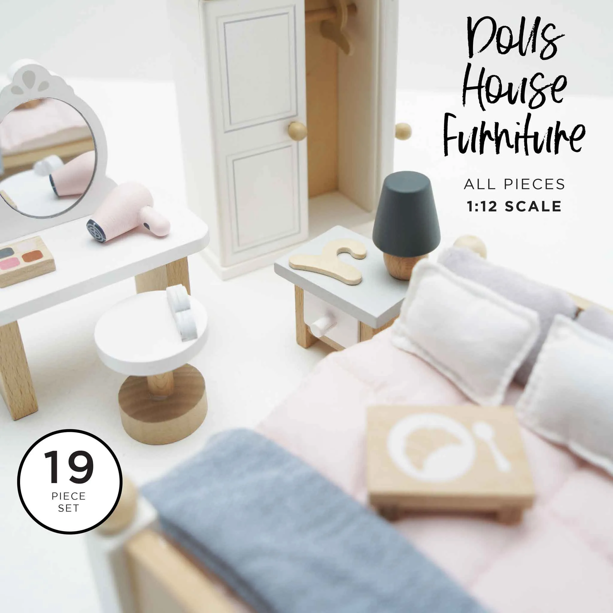 Le Toy Van, Inc. - Wooden Dolls House Bedroom