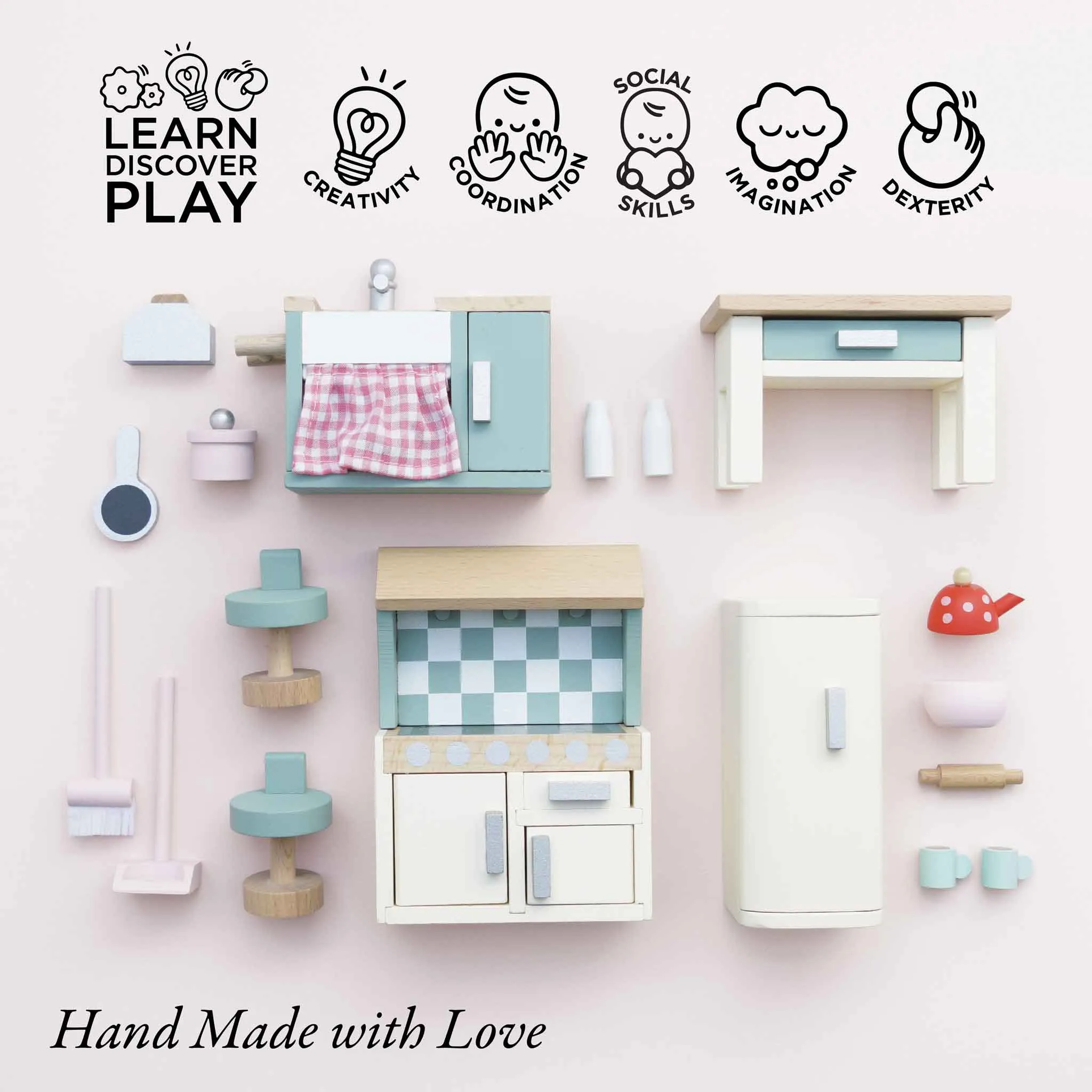 Le Toy Van, Inc. - Wooden Dolls House Kitchen Furniture