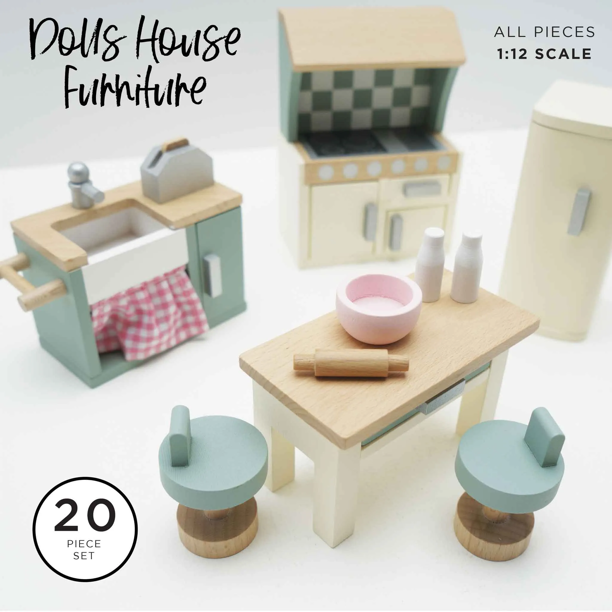 Le Toy Van, Inc. - Wooden Dolls House Kitchen Furniture