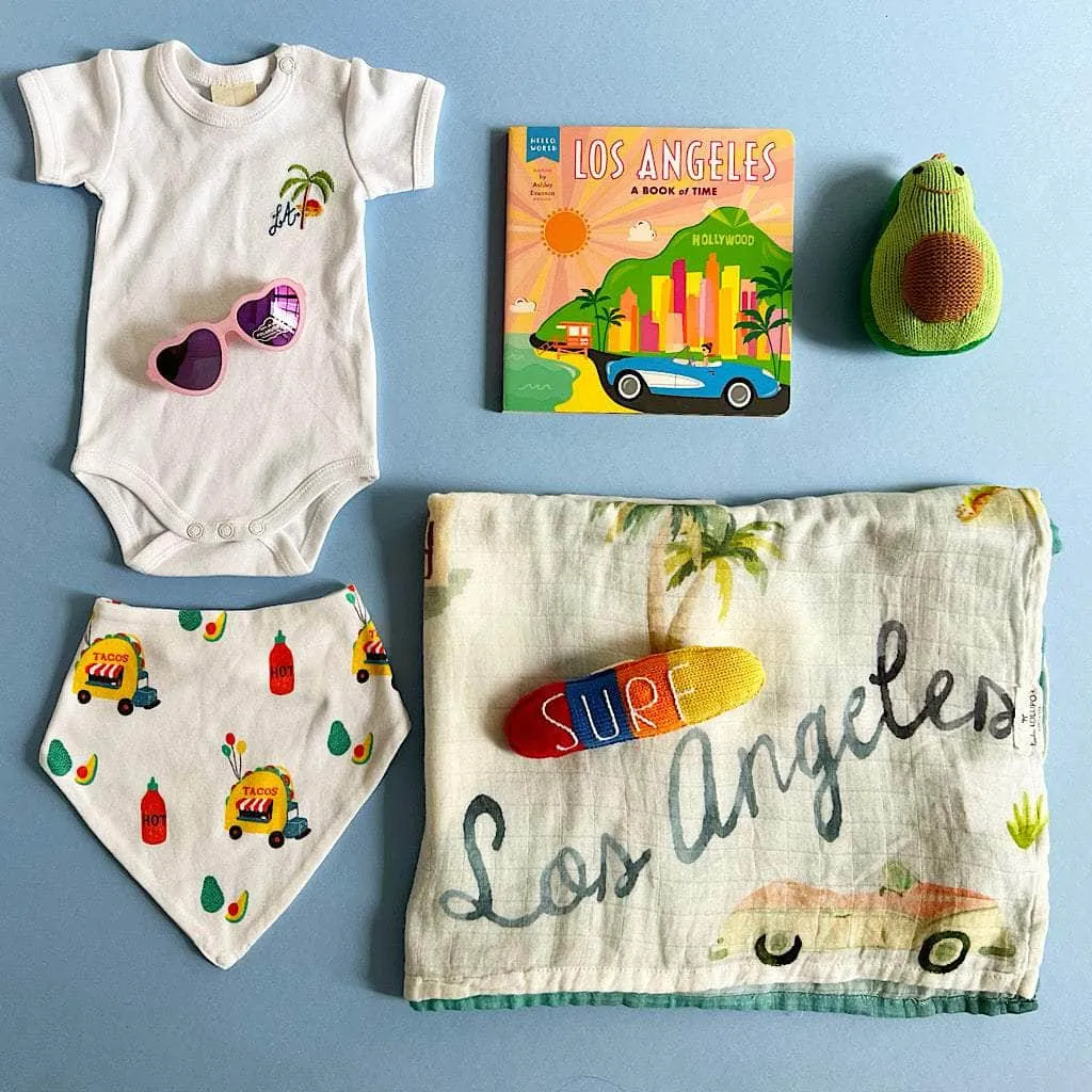 Los Angeles Baby Gift Set