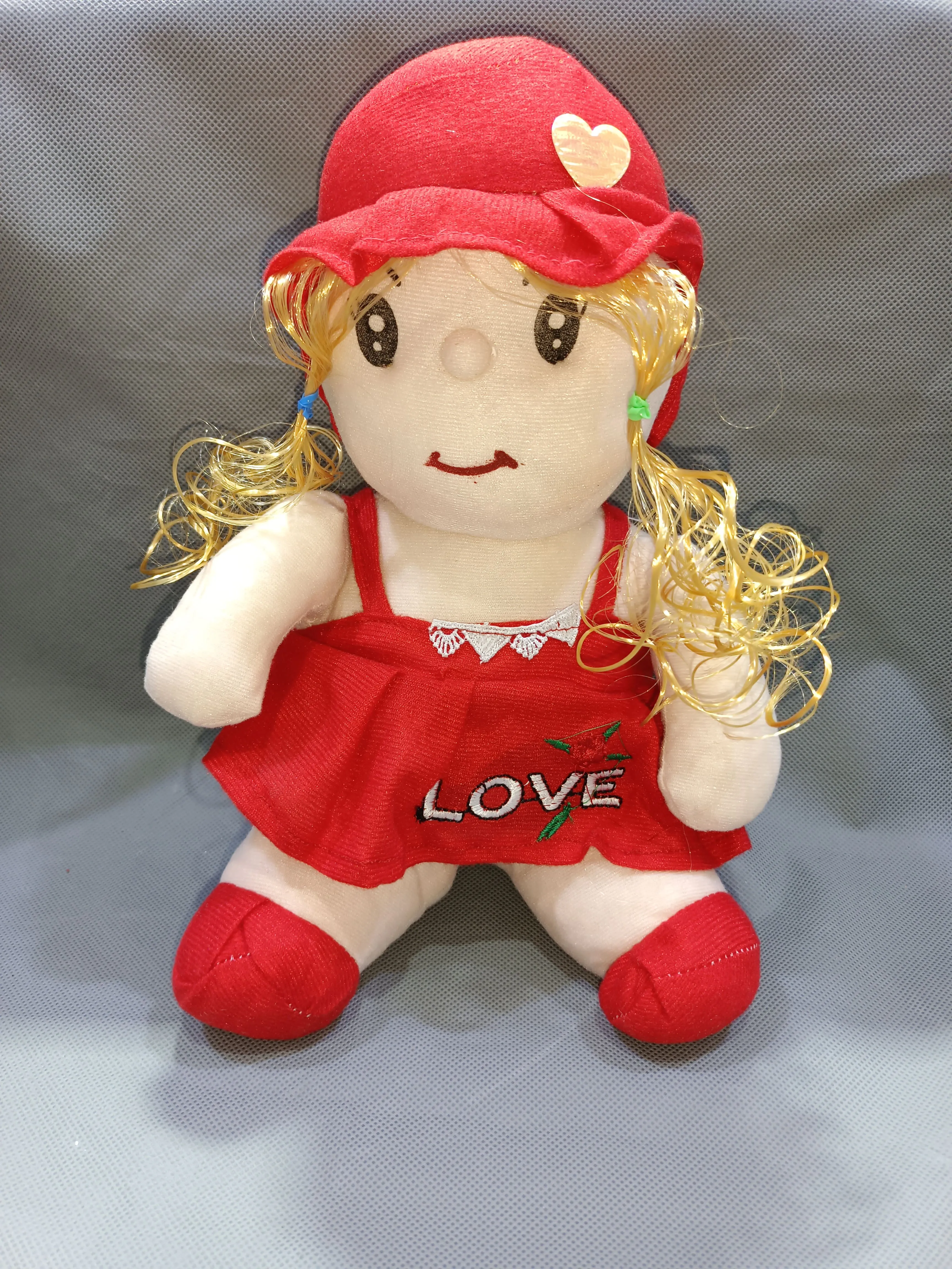 Lovely Doll For Baby Girl To Entertainment In Red Color
