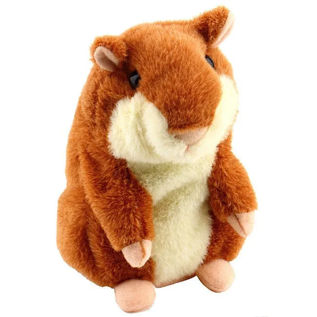 Lovely Talking Hamster Plush Toy Hot Cute Speak Talking Sound Record Hamster Toy Animal