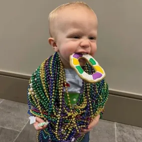 Maison Nola King Cake Silicone Teether