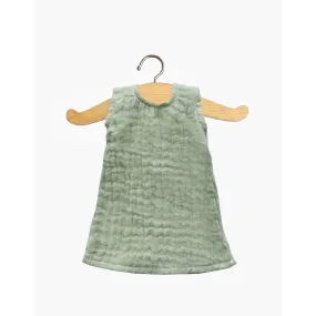 Minikane amigas iva dress in almond green