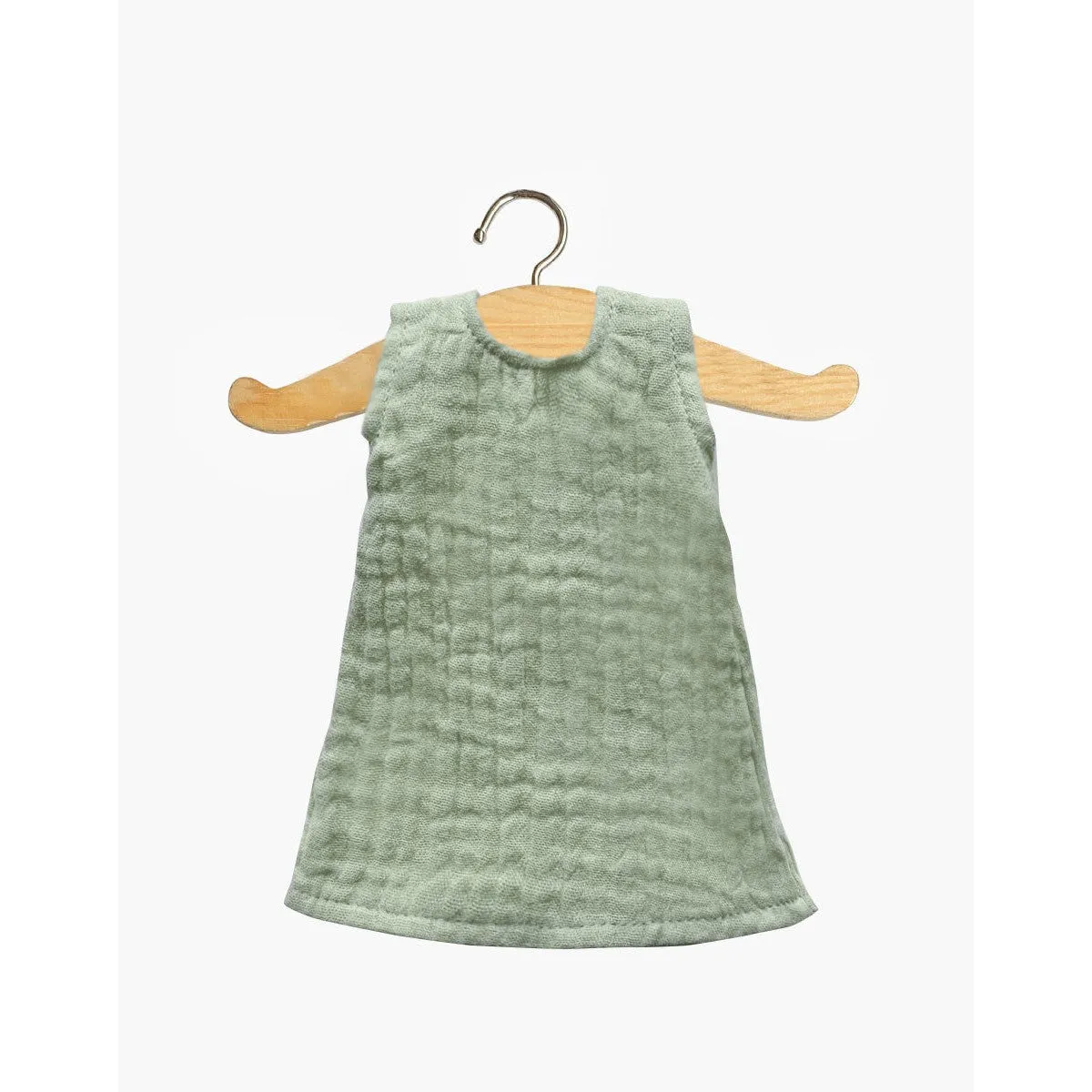 Minikane amigas iva dress in almond green