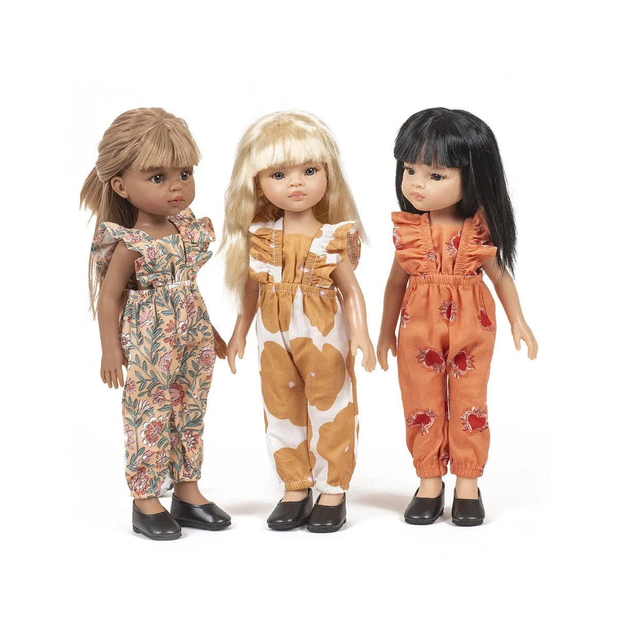 Minikane amigas Maya ex voto cotton jumpsuit