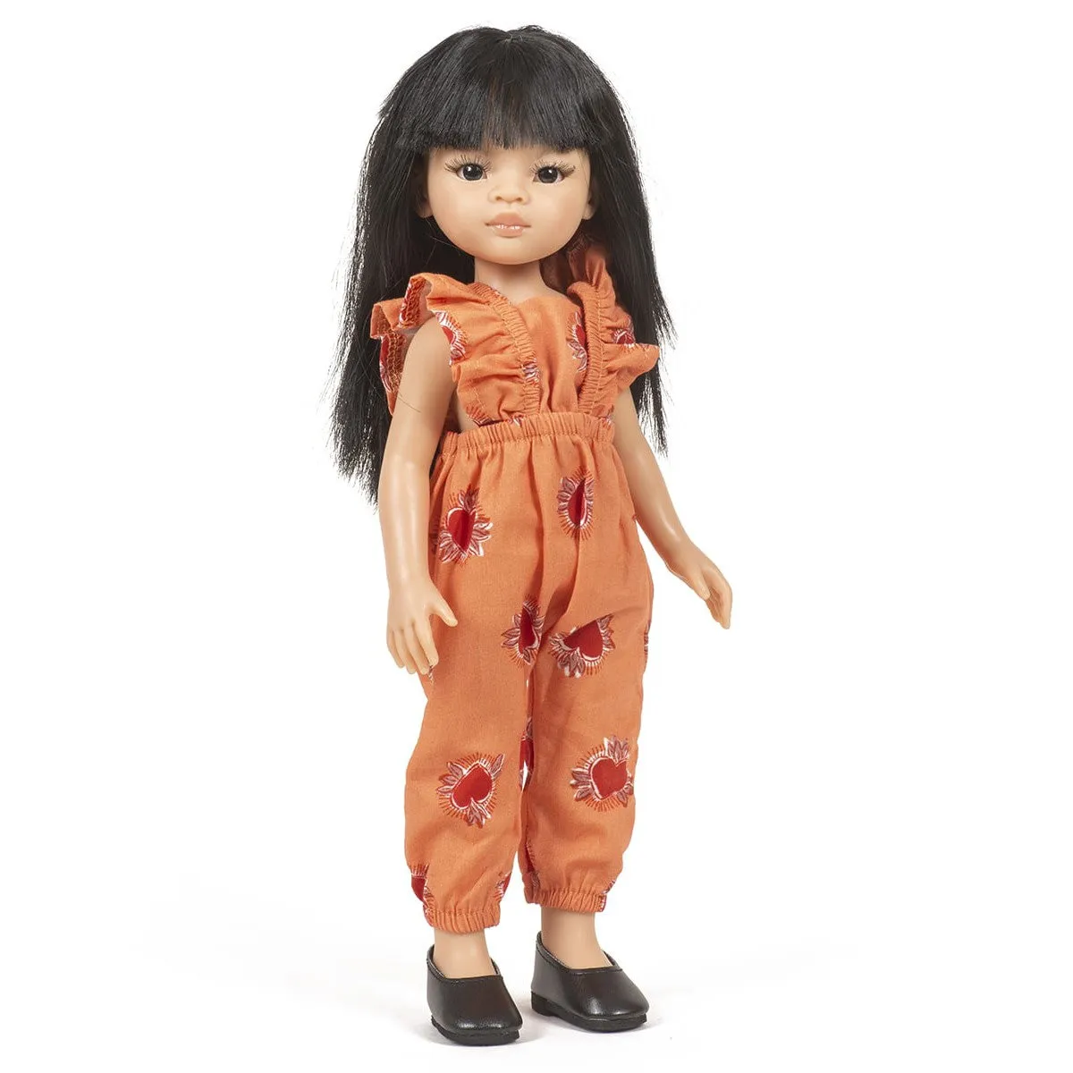 Minikane amigas Maya ex voto cotton jumpsuit