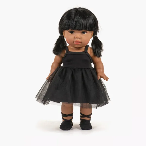 Minikane Paola Reina Baby Doll Tutu Rosella - Noir