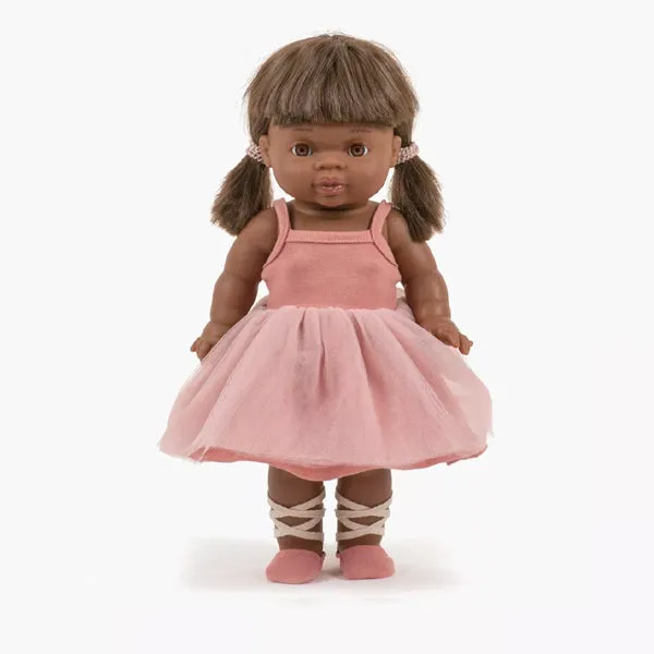 Minikane Paola Reina Baby Doll Tutu Rosella - Rose Bagatelle