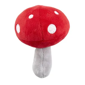 Mushroom Vegetable Rattle | Baby Toddlers Infants Plush Toy | 5.25" x 2.25"