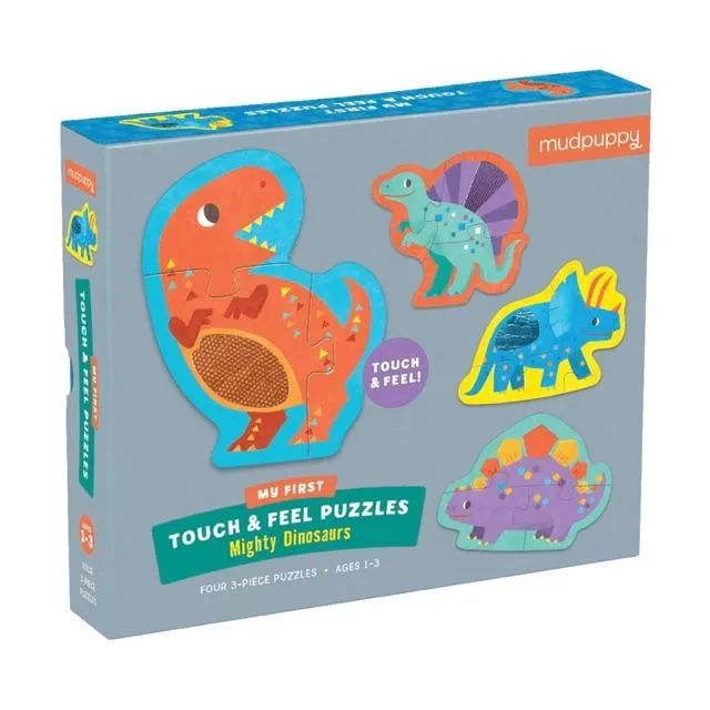My First Touch & Feel Puzzles - 3 Designs