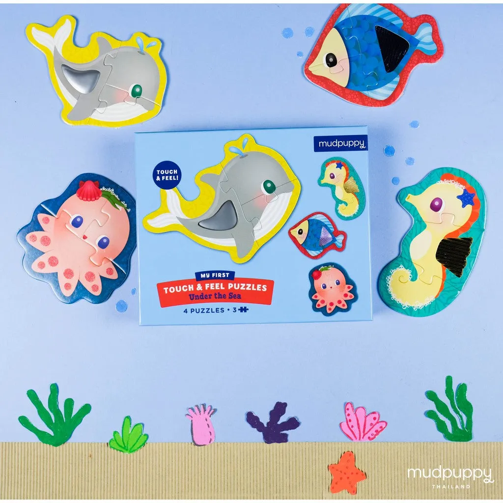 My First Touch & Feel Puzzles - 3 Designs