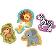 My First Touch & Feel Puzzles - 3 Designs