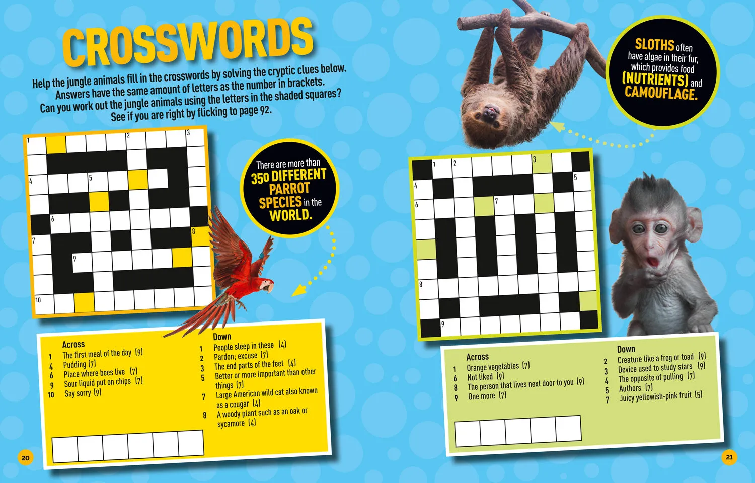 National Geographic Kids - Puzzle Book Animals: Brain-tickling quizzes, sudokus, crosswords and wordsearches
