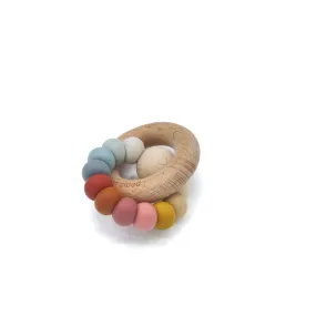 Neutral Teether - Multicolor by Cotton Cloud