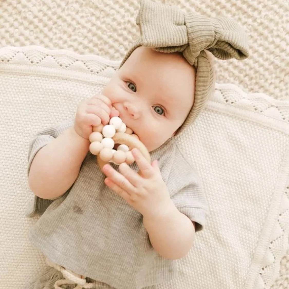 OB Designs - Eco Friendly Teether Sage