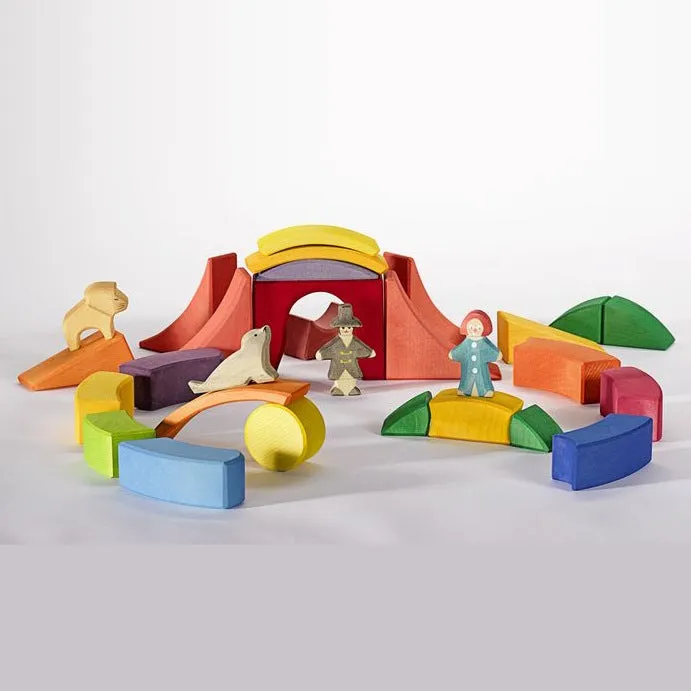 Ostheimer | Kinderkram Rainbow Circus Block Set