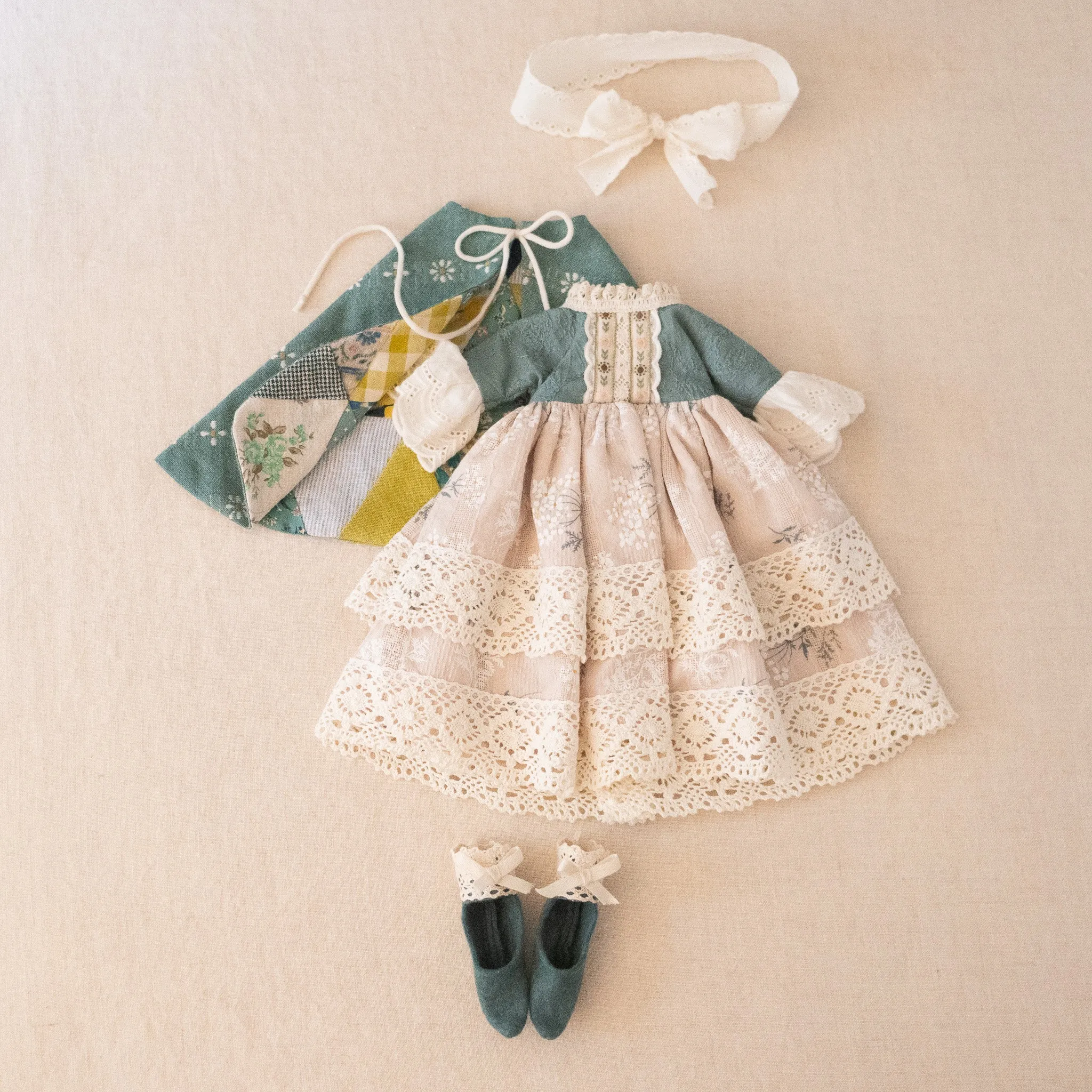 patchwork capes - XL