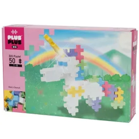 Plus-Plus Blocks - Big Pastel Unicorn 50 Pieces
