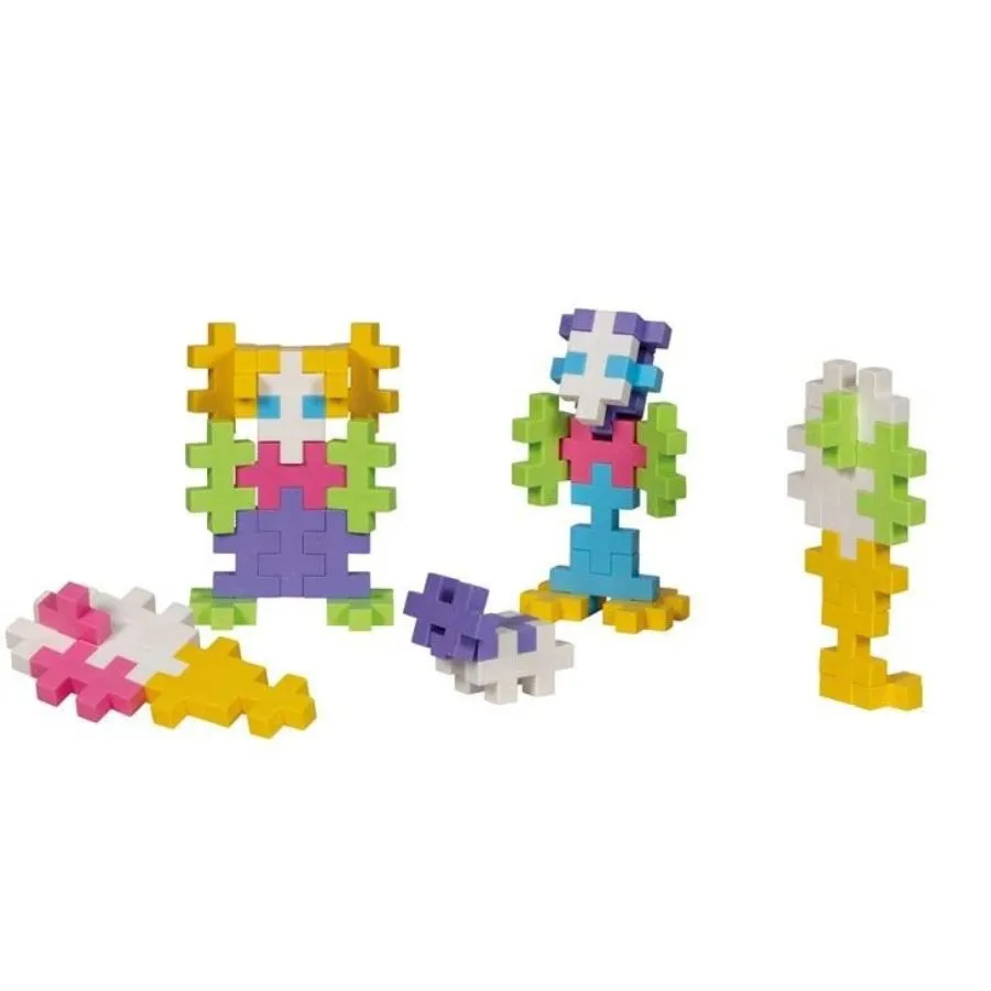 Plus-Plus Blocks - Big Pastel Unicorn 50 Pieces