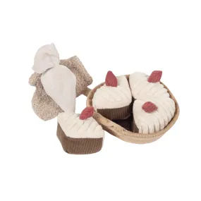 Plush Bakery Play Food