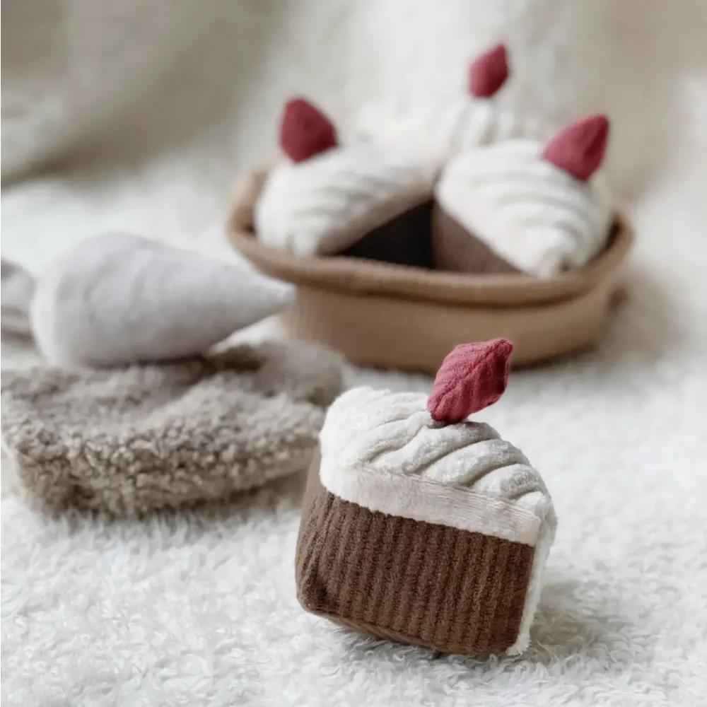 Plush Bakery Play Food