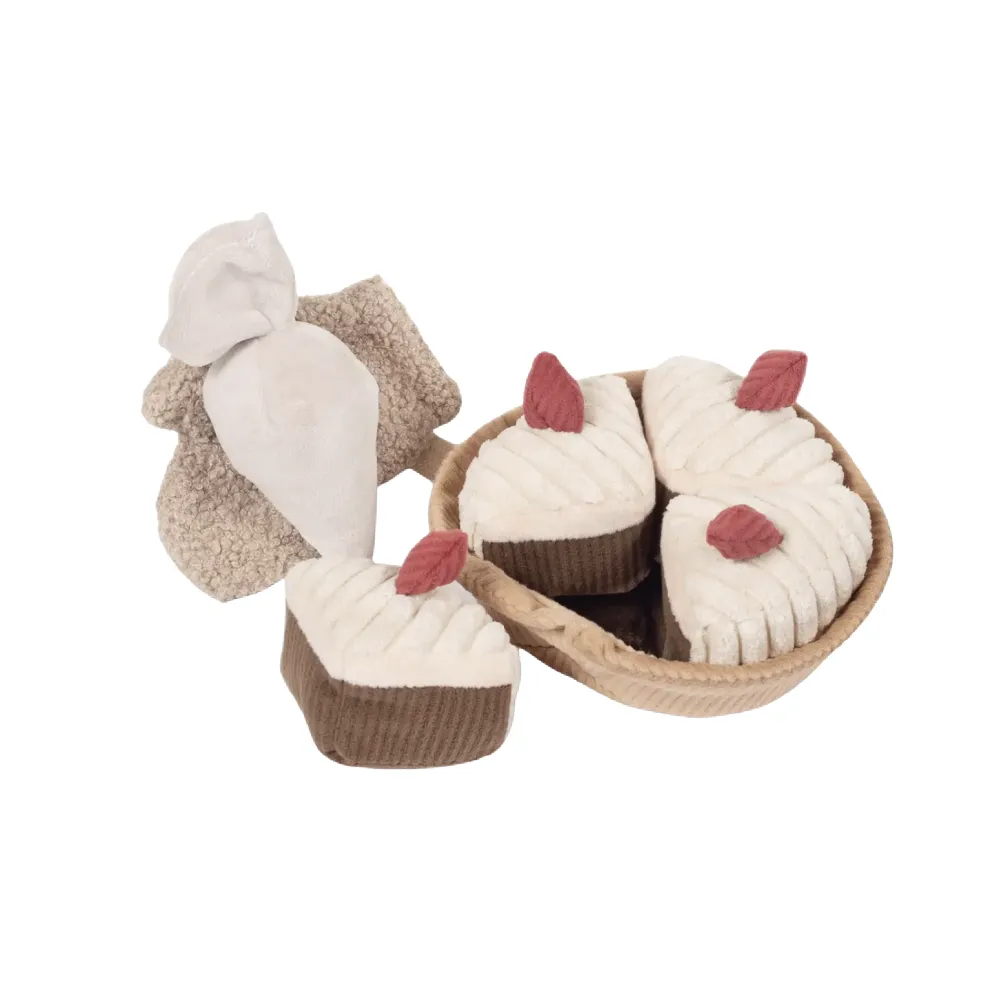 Plush Bakery Play Food