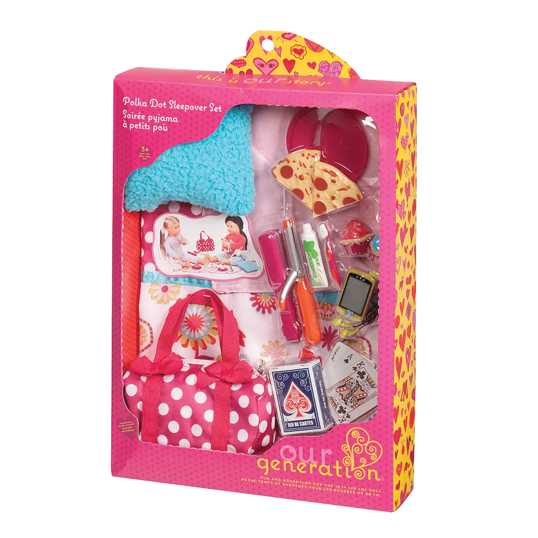Polka Dot Sleepover Set