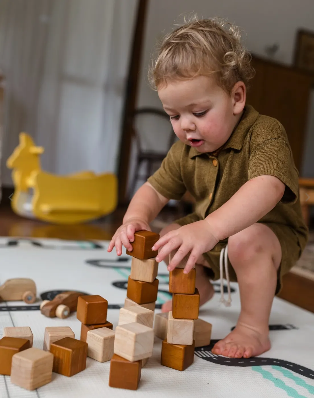 Qtoys My first block set natural (last set)
