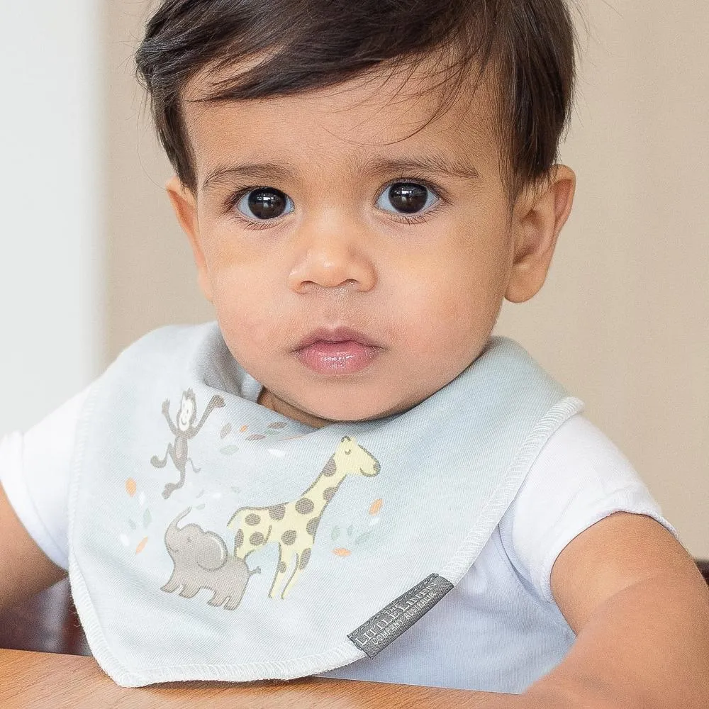 Rattle & Bib Set - Safari Bear
