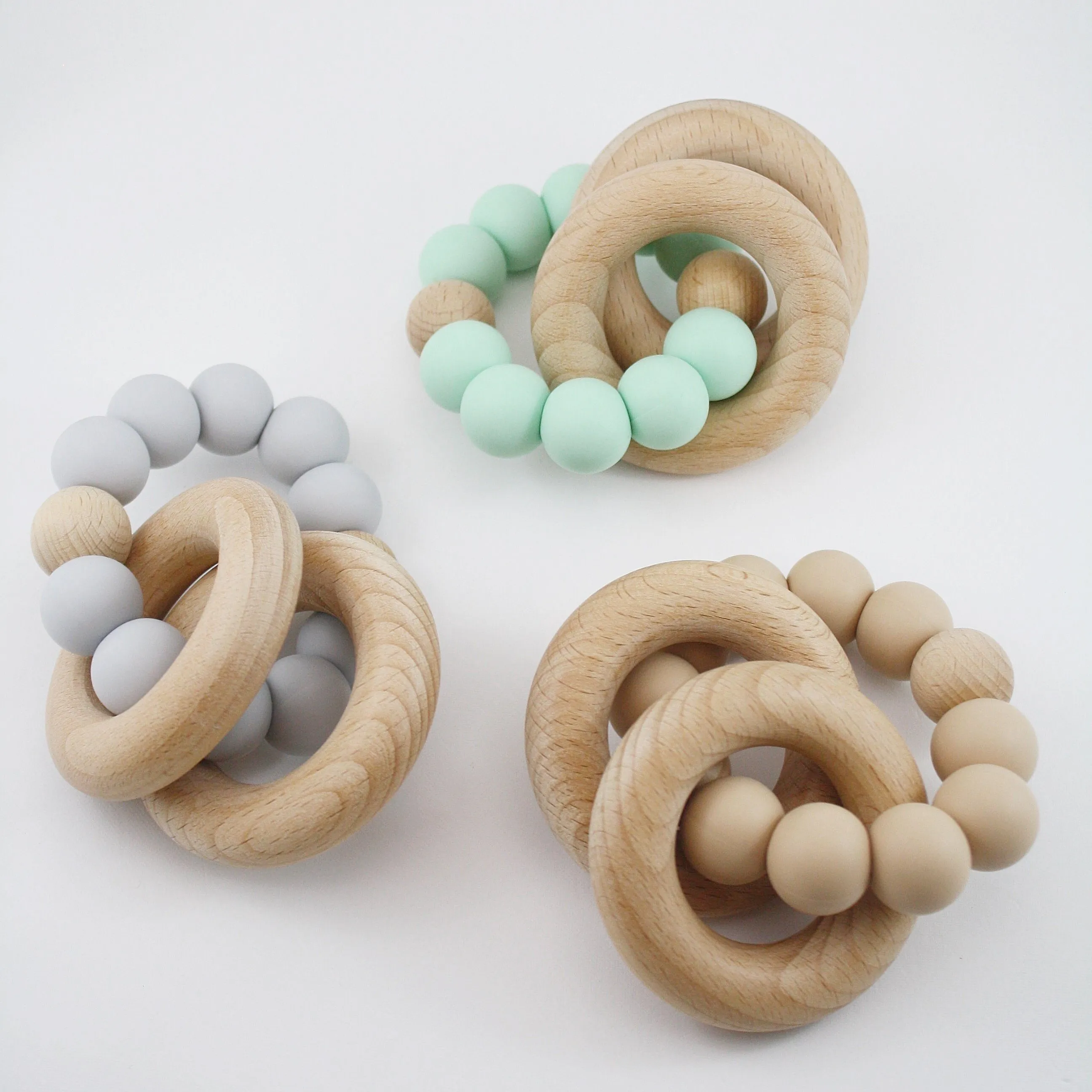 Rattle Silicone Teether