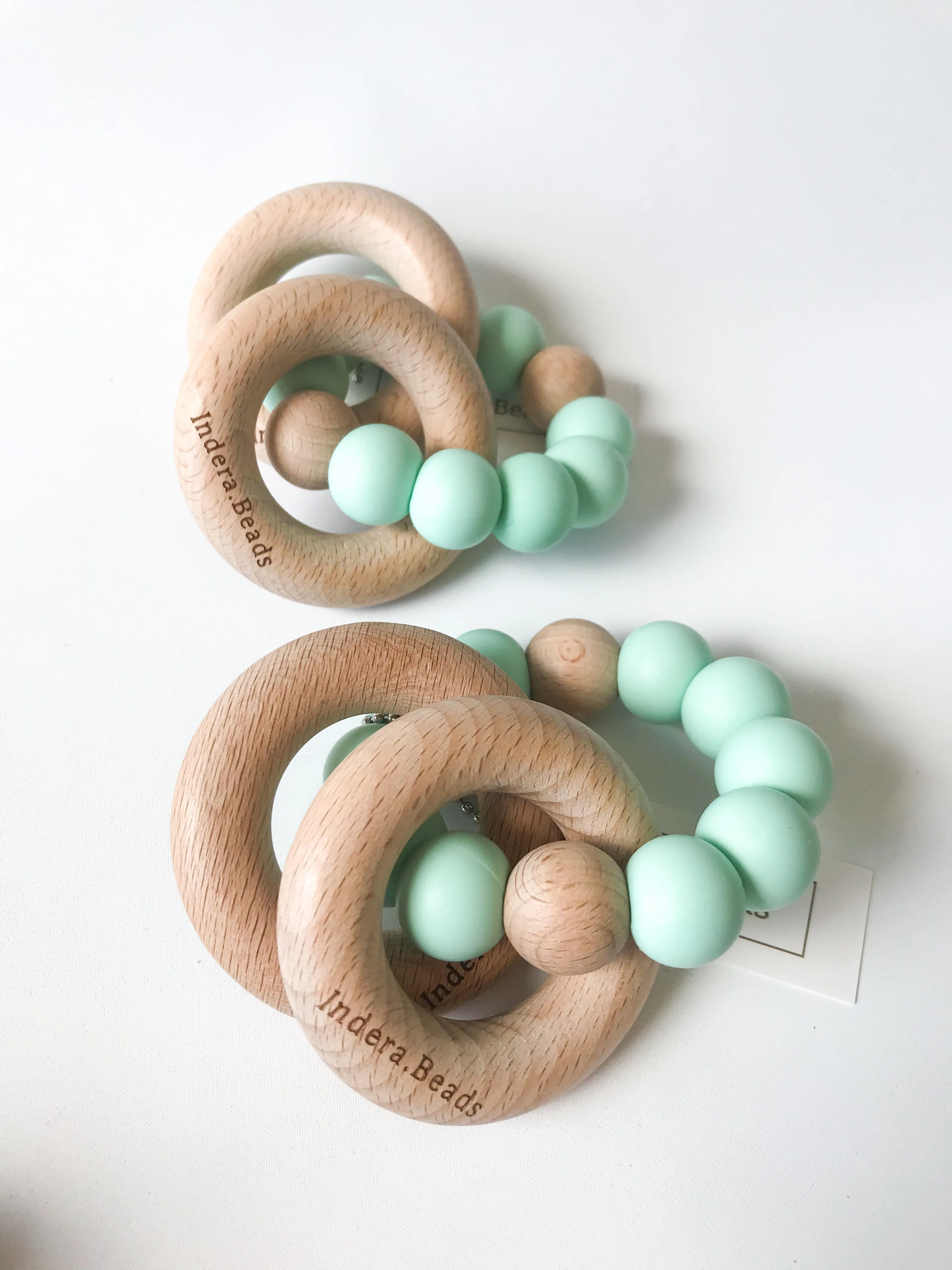 Rattle Silicone Teether